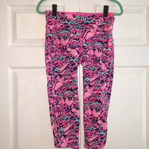 Lilly Pulitzer Lobstah Roll Luxletic Capris